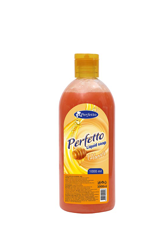 Perfetto Tečni sapun za ruke Med 1L Dopuna 9 kom