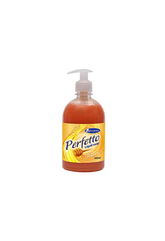 Perfetto Tečni sapun za ruke Med 500ml Sa pumpicom 9 kom