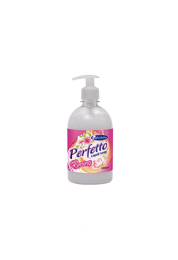 Perfetto Tečni sapun za ruke Spring 500ml Sa pumpicom 9 kom
