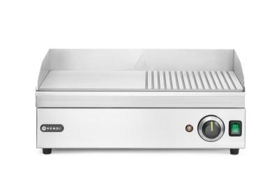 Roštilj 1/2 rebrast, HENDI, Kitchen Line, 220-240V/2400W, 527x404x(H)233mm