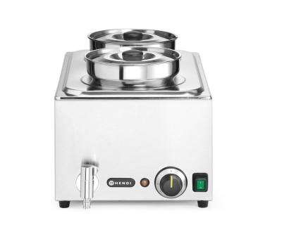 Komplet: Bain-marie HENDI Ranger + rezervoar 2x 4L sa poklopcem, HENDI, 8L, 220-240V/1000W, 604x332x(H)315mm