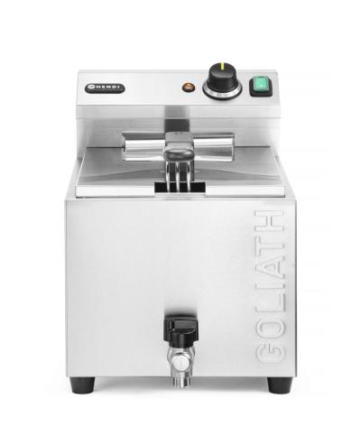 Friteza XL sa odvodnom slavinom HENDI GOLIATH, HENDI, 10L, 400V/10200W, 300x585x(H)392mm