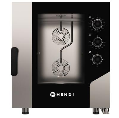 Konvekcijska parna rerna 7x GN1/1, HENDI, 400V/10400W, 730x855x(H)850mm