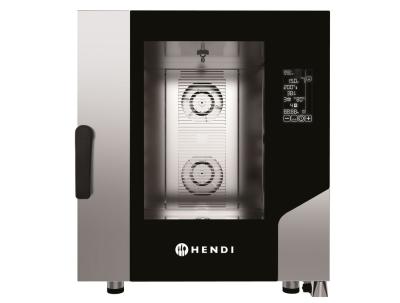 Konvekcijska parna rerna Contact 7x GN 1/1, HENDI, 400V/10400W, 730x849x(H)850mm