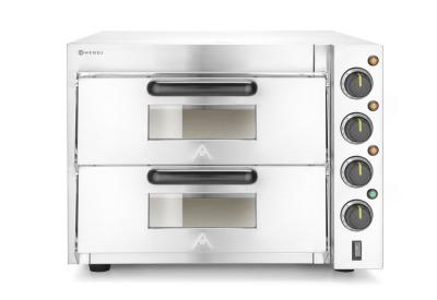 Rerna za picu, dve etaže 3000W, HENDI, Srebrna, 230V/3000W, 580x560x(H)435mm
