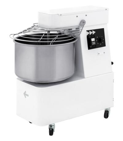 Spiralna mešalica sa fiksnom činijom od 22 L, HENDI, 56 kg/h, 22L, 400V/1100W, 385x670x(H)725mm