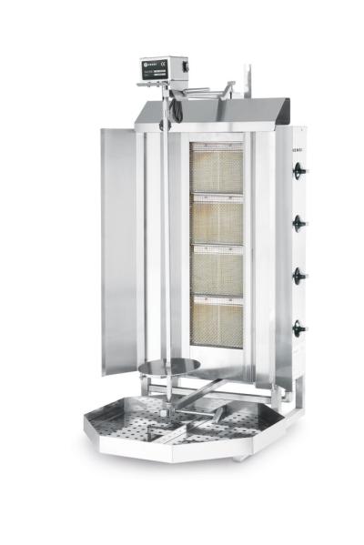 Gasni roštilj za kebab, HENDI, Profi Line, 230V/16W, 13kW, 735x745x(H)1110mm