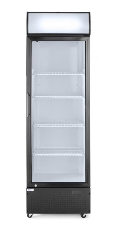 Pultni frižider sa pozadinskim osvetljenim panelom, sa jednim vratima, Arktic, 254L, Crna, 220-240V/250W, 578x605x(H)1980mm