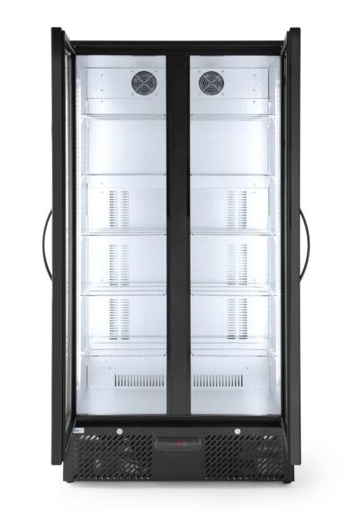 Pultni frižider sa dvostrukim vratima, Arktic, 384L, Crna, 220-240V/365W, 900x530x(H)1820mm