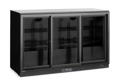 Pultni frižider sa trostrukim kliznim vratima, Arktic, 308L, Crna, 220-240V/160W, 1350x520x(H)865mm