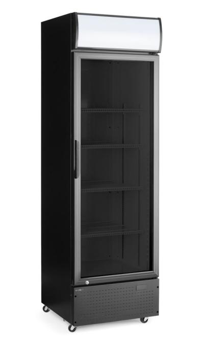 Pultni frižider sa pozadinski osvetljenim panelom, sa jednim vratima, Arktic, 254L, Crna, 220-240V/250W, 578x605x(H)1980mm