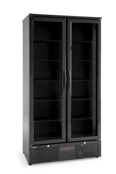 Frižider za bar sa dvostrukim vratima, Arktic, 384L, Crna, 220-240V/365W, 900x530x(H)1820mm