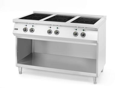 Indukcioni šporet sa 6 ploča za kuvanje, HENDI, 400V/25500W, 1200x700x(H)890mm