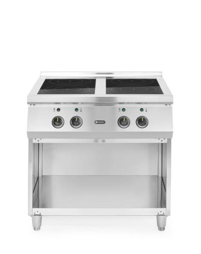 Indukcioni šporet sa 4 ploče za kuvanje, HENDI, 400V/17000W, 800x720x(H)854mm