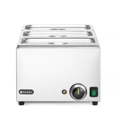 Set Bain-marie HENDI RANGER + 3x GN 1/3 sa poklopcem, HENDI, GN 1/1, 230V/1000W, 590x332x(H)242mm