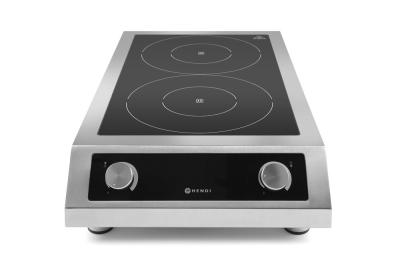 Indukciona ploča model 7000, HENDI, Profi Line, 400V/7000W, 405x700x(H)145mm