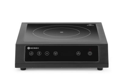 Indukcioni rešo 3500 D XL, HENDI, Crna, 220-240V/3500W, 355x400x(H)100mm