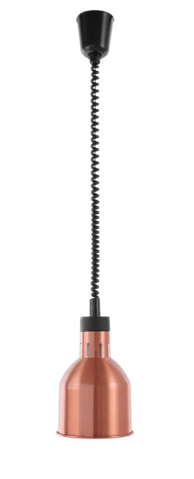 Cilindrične lampe za grejanje sa podesivom dužinom, HENDI, Bakarna, 230V/250W, ⌀175x(H)250mm