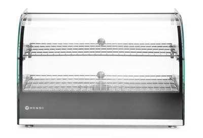 Ekran sa grejanom pločom, dvostruki, HENDI, Dve nivoa, Crna, 220-240V/800W, 554x376x(H)376mm