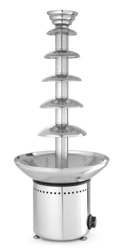 Čokoladna fontana na 6 spratova, HENDI, 230V/300W, ⌀372x(H)850mm