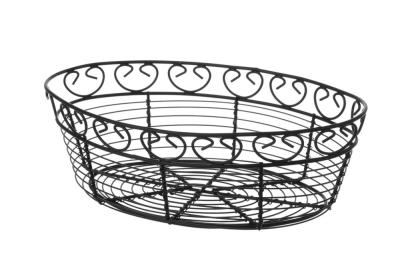 Žičana korpa deco ovalna, HENDI, 255x160x(H)80mm