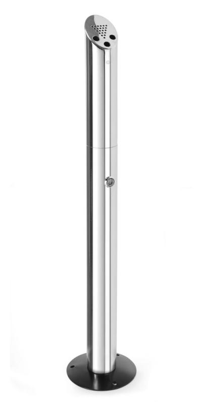 Pepeljara u obliku stuba, HENDI, ⌀170x(H)920mm