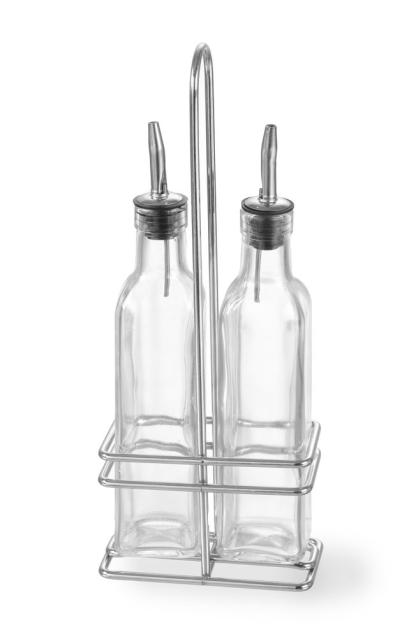Set za ulje i sirće, HENDI, 2x0,237L, 0,47L, 115x60x(H)325mm