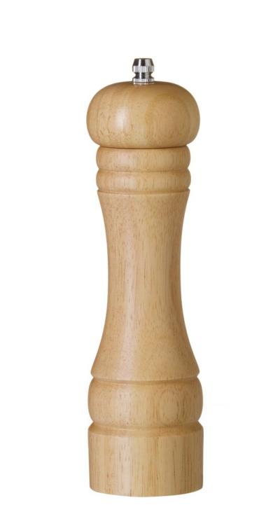 Drveni mlin za biber, HENDI, Svetlo drvo, ⌀57x(H)215mm