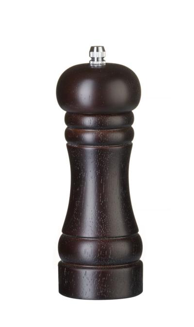 Drveni mlin za so, HENDI, Tamno drvo, ⌀57x(H)165mm