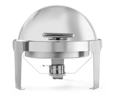 Posuda za podgrevanje hrane s poklopcem - okrugla, HENDI, 5,6L, 510x540x(H)480mm