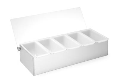 Spremnik, BarUp, 5 spremnika, 375x140x(H)90mm