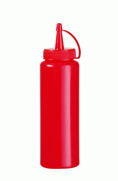 Bočice za doziranje, HENDI, 0,7L, Crvena, ⌀70x(H)240mm