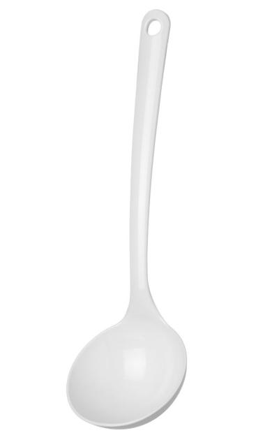 Kašika za sos, HENDI, 0,14L, Bela, 300x93mm