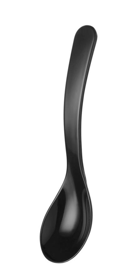 Kašika za salatu, HENDI, 0,03L, Crna, 235x55mm