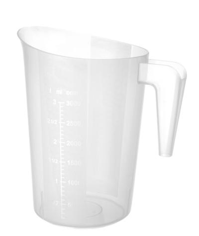 Bokali za merenje koji se mogu složiti jedan u drugi, HENDI, 3L, ⌀181x(H)233mm