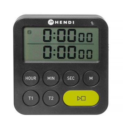 Tajmer, HENDI, Crna, 82x20x(H)86mm
