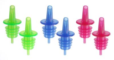 Dozator free-flow, BarUp, 2 plava, 2 crvena, 2 zelena, Crvena, 6 kom
