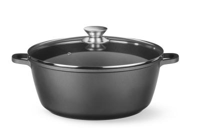 Posuda s neprianjajućim premazom, HENDI, 7,5L, Crna, 387x310x(H)130mm
