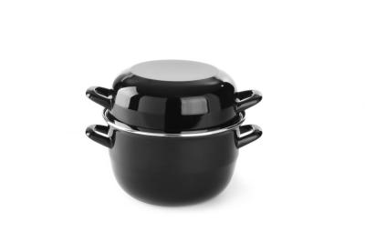 Lonac za školjke - s poklopcem, HENDI, 2,5L, ⌀220x(H)190mm