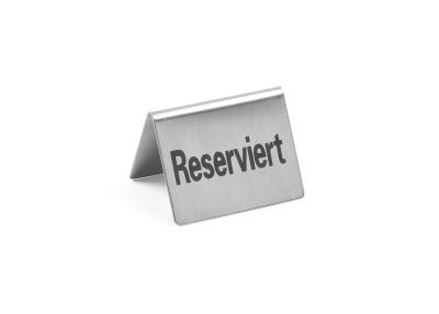 Tabla za sto Reserved - 4 komada, HENDI, Reserviert, 50x35x(H)40mm