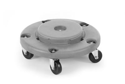 Kolica za okruglu kantu za otpad, AmerBox, odgovara 691038, Svetlosiva, ⌀455x(H)165mm