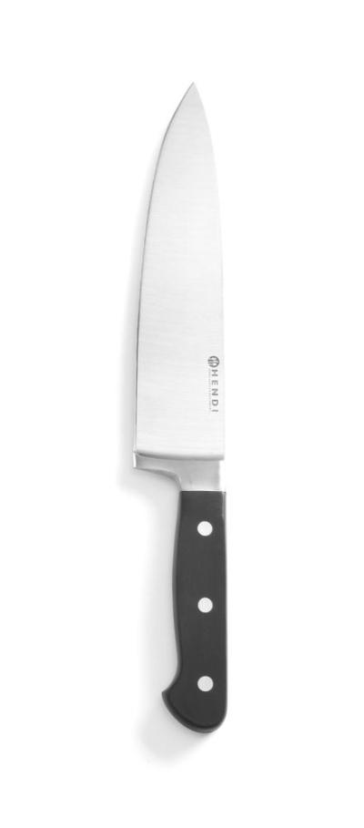 Kuvarski nož, HENDI, Kitchen Line, Crna, (L)340mm