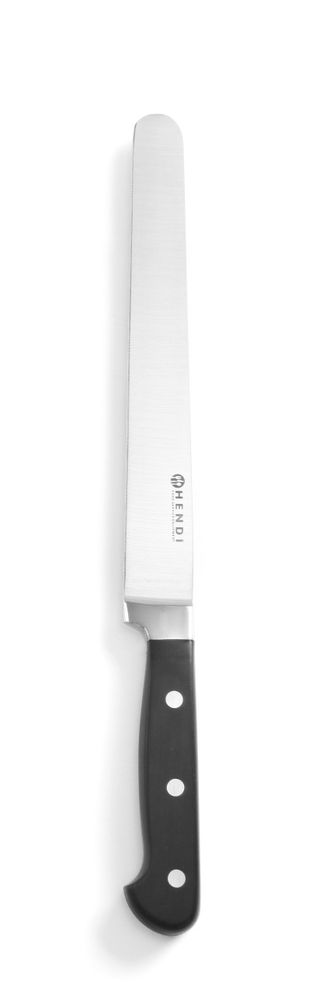 Nož za šunku/losos, HENDI, Kitchen Line, Crna, (L)350mm