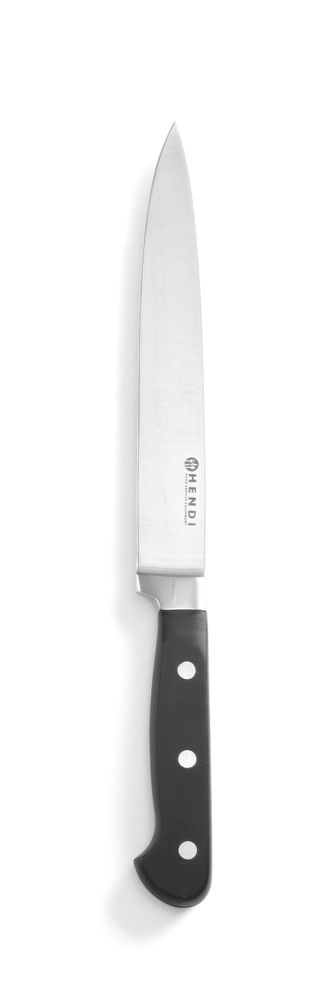 Nož za sečenje mesa, HENDI, Kitchen Line, Crna, (L)330mm