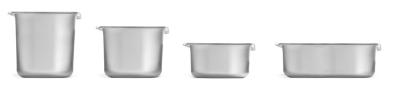 Posuda za sladoled Profi Line, HENDI, Profi Line, 5L, 360x250x(H)80mm