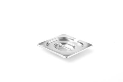 Gastronorm poklopac s otvorom za kašiku, HENDI, Profi Line, GN 1/6, 176x162mm