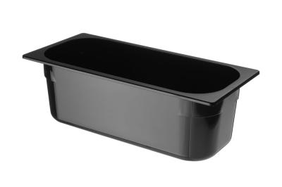 Posuda za sladoled od polikarbonata, HENDI, 5L, Crna, 360x165x(H)120mm