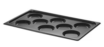 Posuda s neprianjajućim premazom CONVECTOMAT PLATO ZA JAJA, HENDI, GN 1/1, Crna, 530x325x(H)26mm
