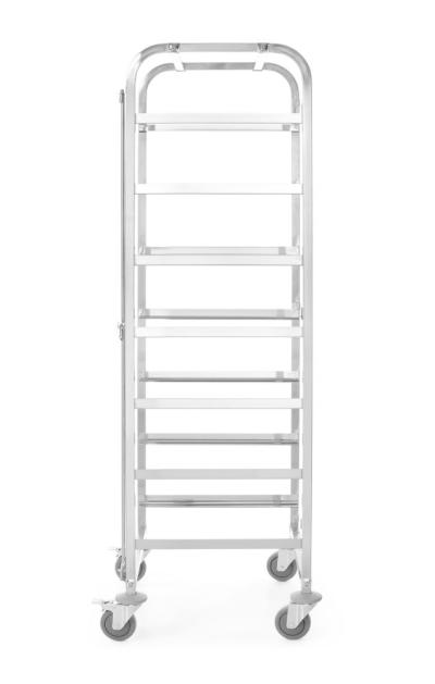 Mobilna kolica za korpe za mašinu za pranje sudova - 7 x 500x500 mm, HENDI, 615x560x(H)1710mm