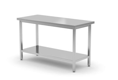 Središnji radni sto – sa šrafovima, HENDI, Profi Line, 1400x700x(H)850mm